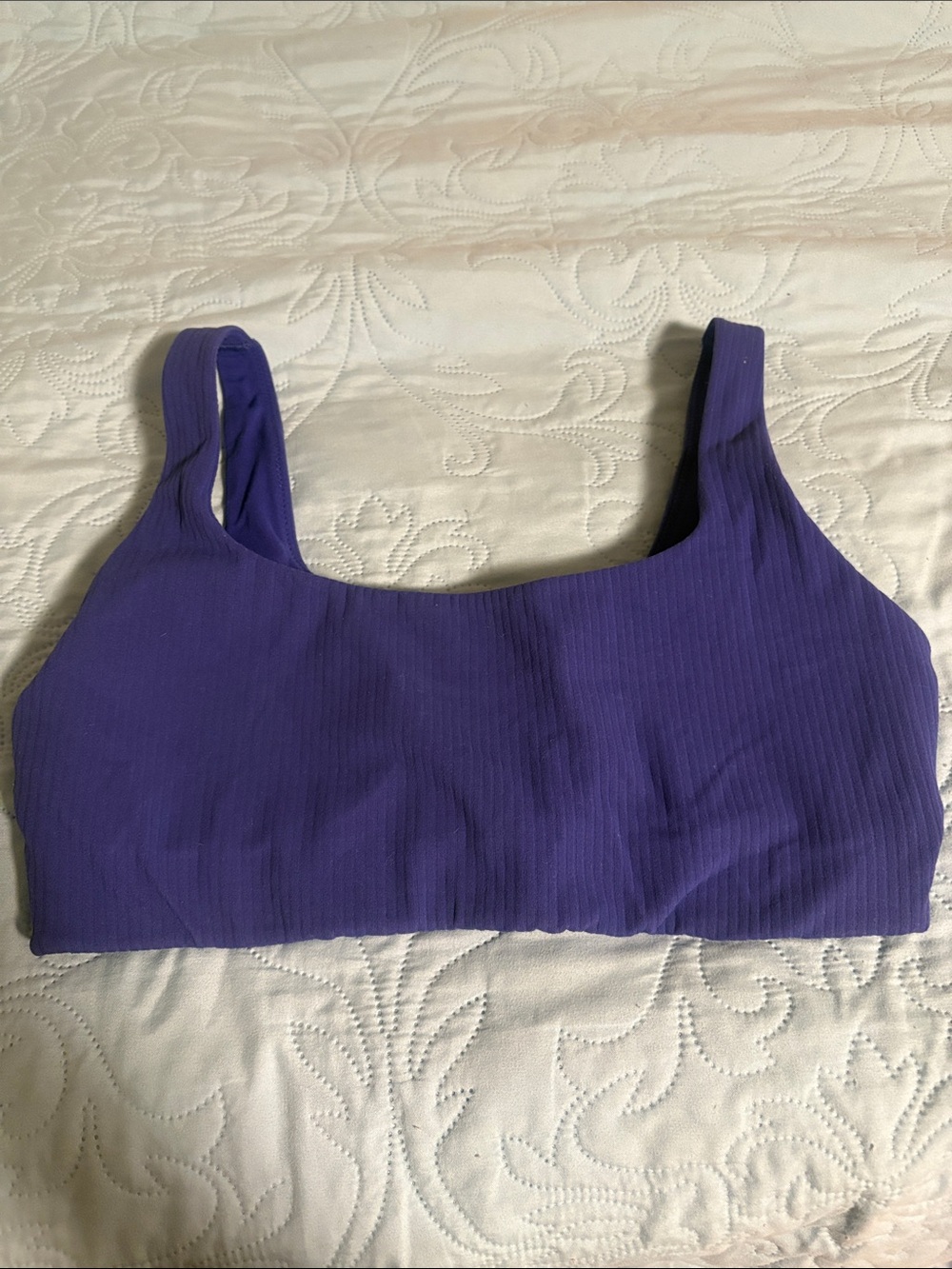 OFFLINE by Aeri- Purple Ribbed Bralette